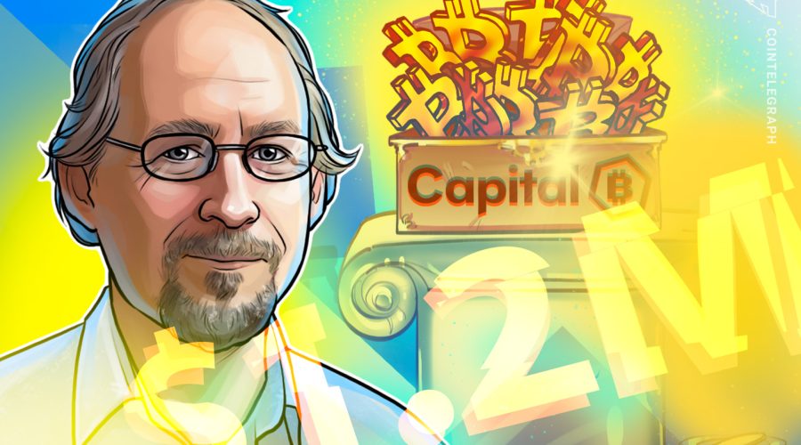 Capital B Raises $1.2M from Adam Back to Fuel Bitcoin Treasury Strategy