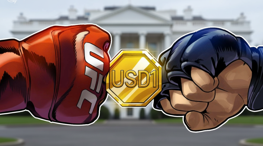 Trump Crypto Company to Back Fighter Bonuses in Stablecoins as Part of UFC Event