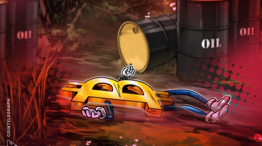 Bitcoin Battles Downside as Iran Ceasefire Failure Sends Oil Past $75