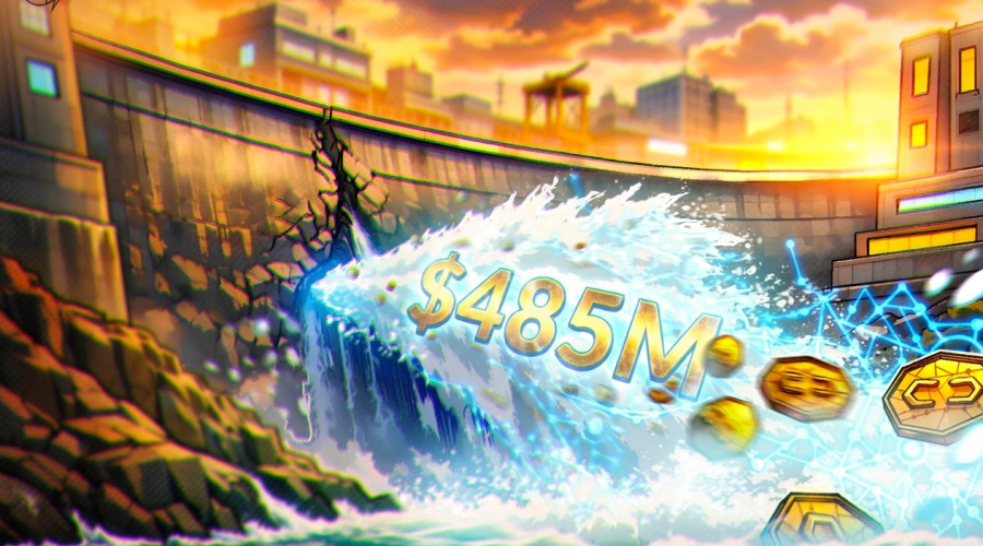 US Bitcoin ETFs shed $485M in biggest daily outflow since June